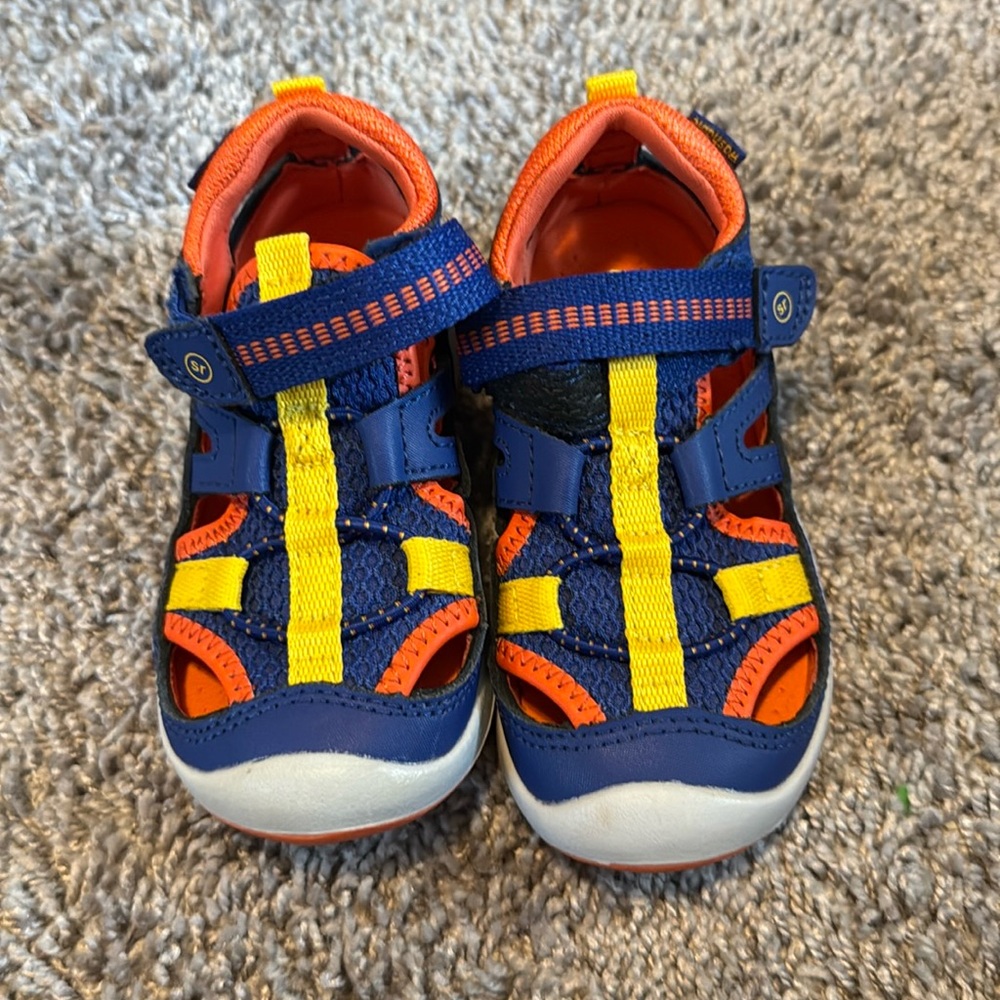 Stride Rite SRTech Little Kid's Wade Sneaker Sandal - Bright Blue